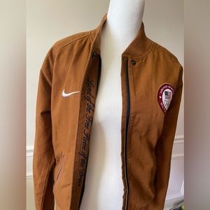 Nike Unisex United States Olympic Team Podium Bomber Jacket Size Small B…